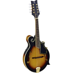 Ortega RMFE90TS F-Style Series Mandolin Tobacco Sunburst elektrisch-akoestische F-stijl mandoline met gigbag