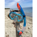 Schildkröt Snorkelset Barbados Junior 2-delig - Blauw