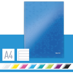 Leitz Wow Notitieboek A4 Gelijnd Met Harde Kaft - Blauw