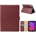 Fonu Premium Leren Boekmodel hoes iPad Mini 6 - 8.3 inch - Rood