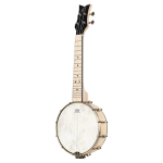 Ortega OUBJE90-MA-L Left-handed Banjolele Natural elektrisch-akoestische linkshandige banjolele