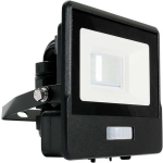 V-tac LED Bouwlamp | 10W | 6500K | IP65 | met Sensor | Body - Zwart