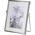 Fotolijst Metaal Zilver Geschikt Voor Een Foto Van 15 X 20 Cm - Fotolijsten