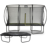 EXIT Toys Exit - Trampoline Met Veiligheidsnet En Afdekhoes - Op Poten - Silhouette - Rechthoekig - 244x366cm - Zwart