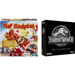 Spellenset - Bordspel - Stef Stuntpiloot & Jurassic World The Boardgame