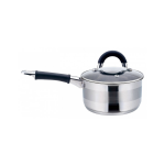 KINGHOFF 1256 - Steelpan Met Deksel - Ø18 Cm - Rvs - 2,1 Liter