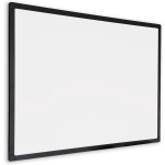 IVOL Whiteboard Met Frame - Magnetisch - 90x120 Cm - Zwart