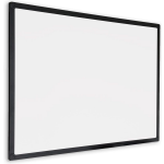 IVOL Whiteboard Met Frame - Magnetisch - 100x150 Cm - Zwart