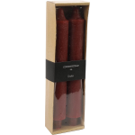 Countryfield Kaarsen Vela 25 X 4 Cm Wax 2 Stuks - Zwart