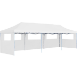 Vidaxl Partytent Pop-up Met 5 Zijwanden 3x9 M - Wit