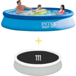 Intex Zwembad - Easy Set - 366 X 76 Cm - Inclusief Solarzeil - Blauw