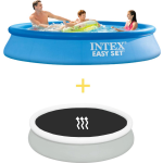 Intex Zwembad - Easy Set - 305 X 61 Cm - Inclusief Solarzeil - Blauw