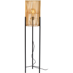 Lucide Jantine - Vloerlamp - Ø 30 Cm - 1xe27 - Licht Hout - Beige