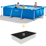 Intex Zwembad - Frame Pool - 300 X 200 X 75 Cm - Inclusief Solarzeil - Blauw