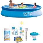 Intex Zwembad - Easy Set - 366 X 76 Cm - Inclusief Ways Onderhoudspakket - Blauw
