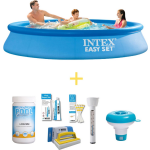 Intex Zwembad - Easy Set - 305 X 61 Cm - Inclusief Ways Onderhoudspakket - Blauw