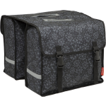 Cameo Dubbele Fietstas Tara 30 Liter Polyester - Zwart