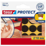 Tesa Protect Vilt ø 18 Mm - Bruin