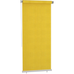 Vidaxl Rolgordijn Voor Buiten 100x230 Cm - Geel