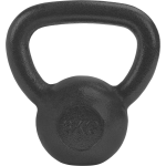 Ryzor Kettlebell - 6 Kg - Gietijzer - Grijs