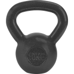 Ryzor Kettlebell - 10 Kg - Gietijzer - Grijs