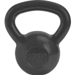 Ryzor Kettlebell - 12 Kg - Gietijzer - Grijs