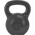 Ryzor Kettlebell - 20 Kg - Gietijzer - Grijs