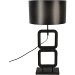 Non-branded Tafellamp Paxton 31 X 64 Cm E27 Staal 40w - Zwart