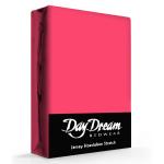 Day Dream Jersey Hoeslaken Fuchsia-190 X 220 Cm - Roze