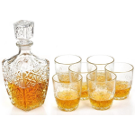 Bormioli Rocco Dedalo Whiskeyset - 7-delig - Glas