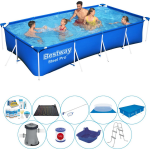 Bestway Zwembad Deal - Steel Pro Rechthoekig 400x211x81 Cm - Blauw