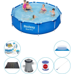 Bestway Steel Pro Rond 305x76 Cm - 7-delig - Zwembad Set - Blauw