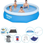 Bestway Fast Set Rond 305x76 Cm - 9-delig - Slimme Zwembad Deal - Blauw