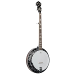 Ortega OBJ750-MA Falcon Series 5-string Banjo Natural met gigbag