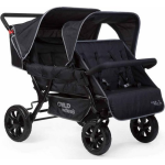 CHILDWHEELS Vierlingbuggy Two By Two Cwtb2 - Zwart