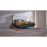 Boxspring Ruby Vlak Met Gestoffeerd Matras - 140 x 200 cm - niagara