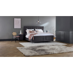 Boxspring Jade Verstelbaar Met Gestoffeerd Matras - 180 x 220 cm - anthracite