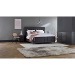 Boxspring Jade Verstelbaar Met Gestoffeerd Matras - 160 x 210 cm - anthracite