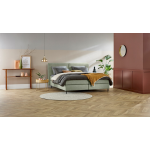 Boxspring Opal Vlak Met Gestoffeerd Matras - 90 x 200 cm - hunter