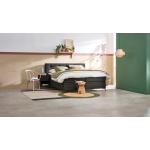 Opbergbox Citrine Met Gestoffeerd Matras - 180 x 220 cm - darkgrey