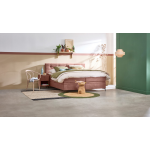 Opbergbox Citrine Met Gestoffeerd Matras - 200 x 220 cm - blush