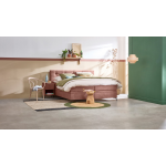 Opbergbox Citrine Met Gestoffeerd Matras - 180 x 220 cm - blush