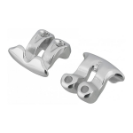 Shimano Zadelrailklem Dubbele Bout Zilver - Silver