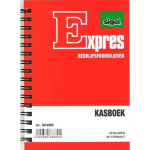 Sigel Expres Kasboek A6 Papier 50 Vel - Rood