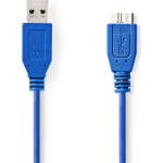 Nedis Usb-kabel 0.50 M - Blauw