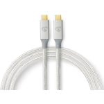 Nedis Usb-kabel - Zilver - 1.00 M