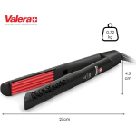 Valera Swiss'x 101.20/i - Pulsecare Stijltang - Keramische Toermalijn Coating - Swiss Made - - Zwart