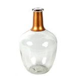 TOM Vaas Babet 25 X 15 Cm Glas Goud/transparant