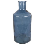Non-branded Vaas Deny 24 X 52 Cm Glas - Blauw