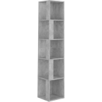 Vidaxl Hoekkast 33x33x164,5 Cm Spaanplaat Beton - Gris